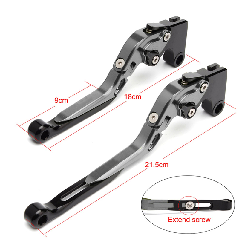 สำหรับ MT-09 MT 09 MT09 2013-2 - Cnc Aluminum Adjustable Brake Clutch Levers บทวิจารณ์และราคา