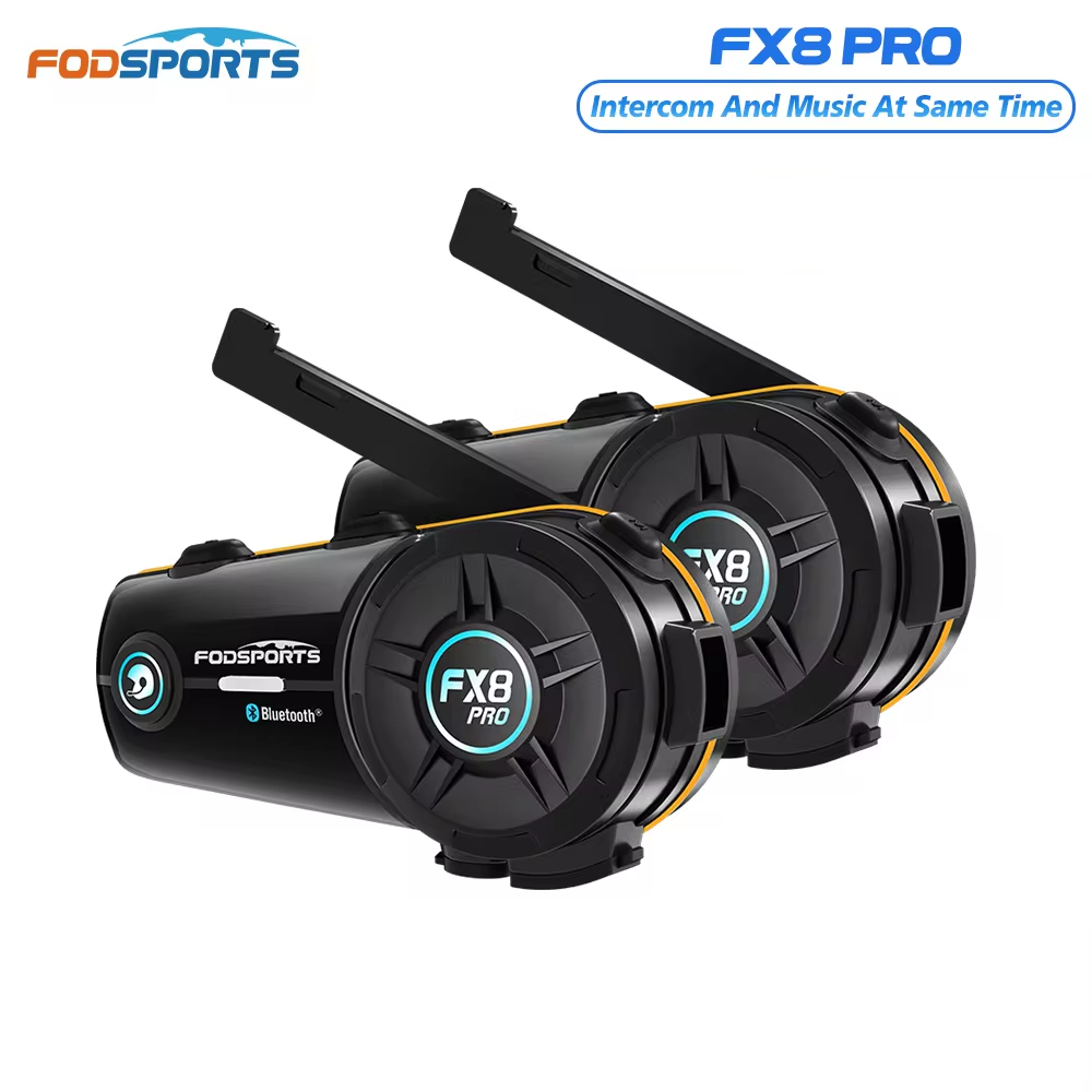 ชุดหูฟังบลูทูธสำหรับมอเตอร์ไซค - Universal Motorcycle Helmet Intercom Headset บทวิจารณ์และราคา