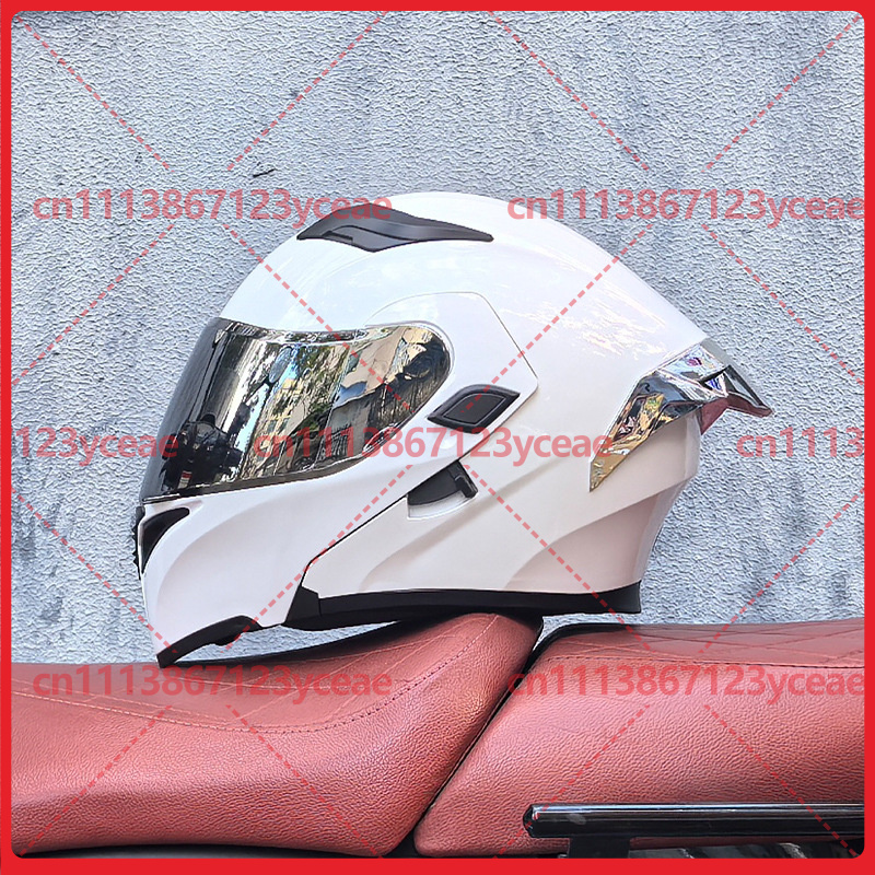 หมวกกันน็อคมอเตอร์ไซค์แบบโมดูล - Dual Visor Motorcycle Racing Helmet บทวิจารณ์และราคา