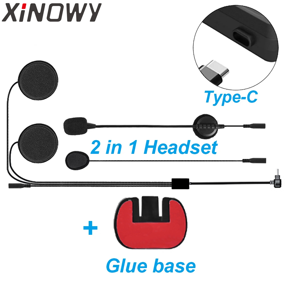 USB-C Type-C สำหรับ xinowy V6  - Full Face Motorcycle Helmet With Bluetooth บทวิจารณ์และราคา