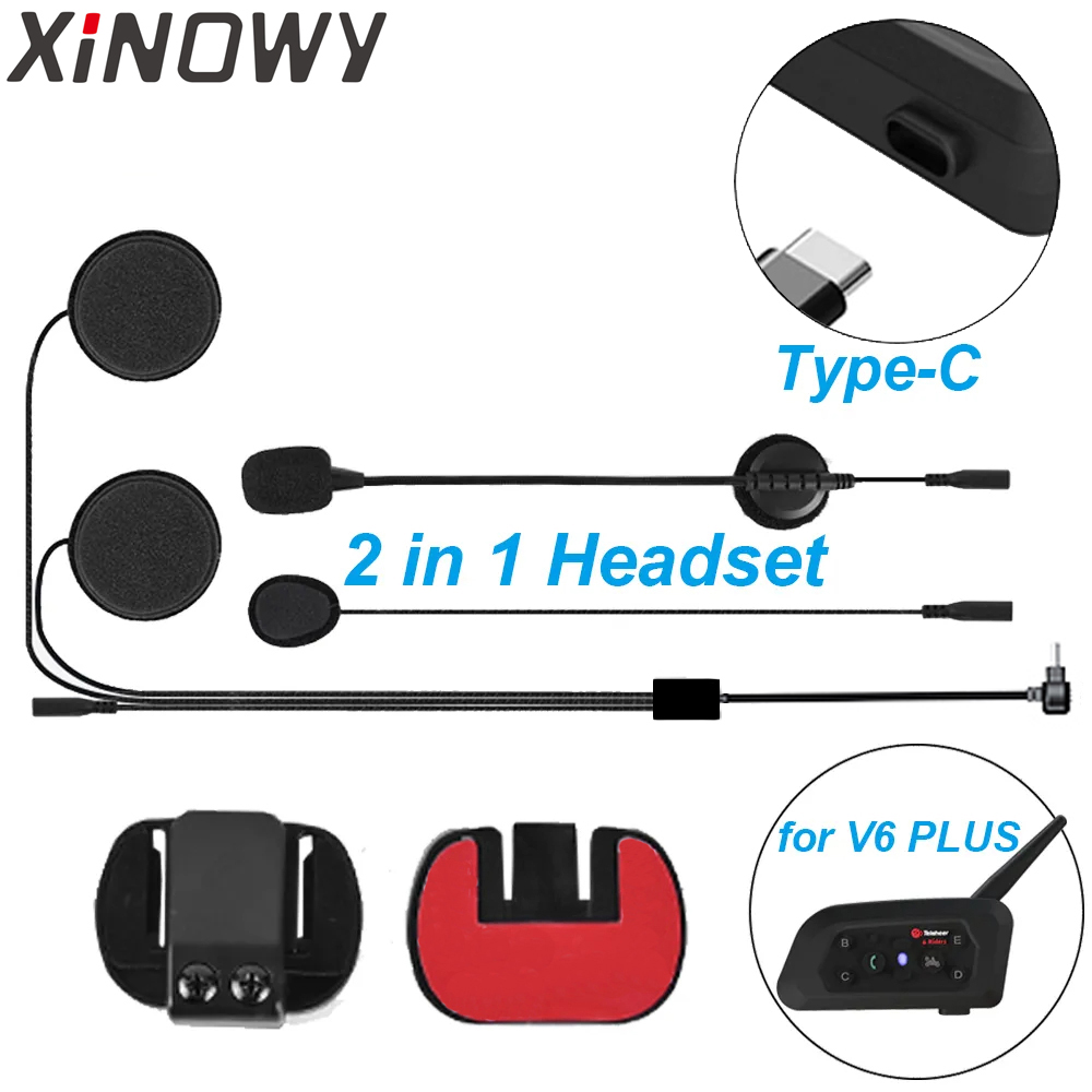 USB-C Type-C สำหรับ xinowy V6  - Full Face Motorcycle Helmet With Bluetooth บทวิจารณ์และราคา