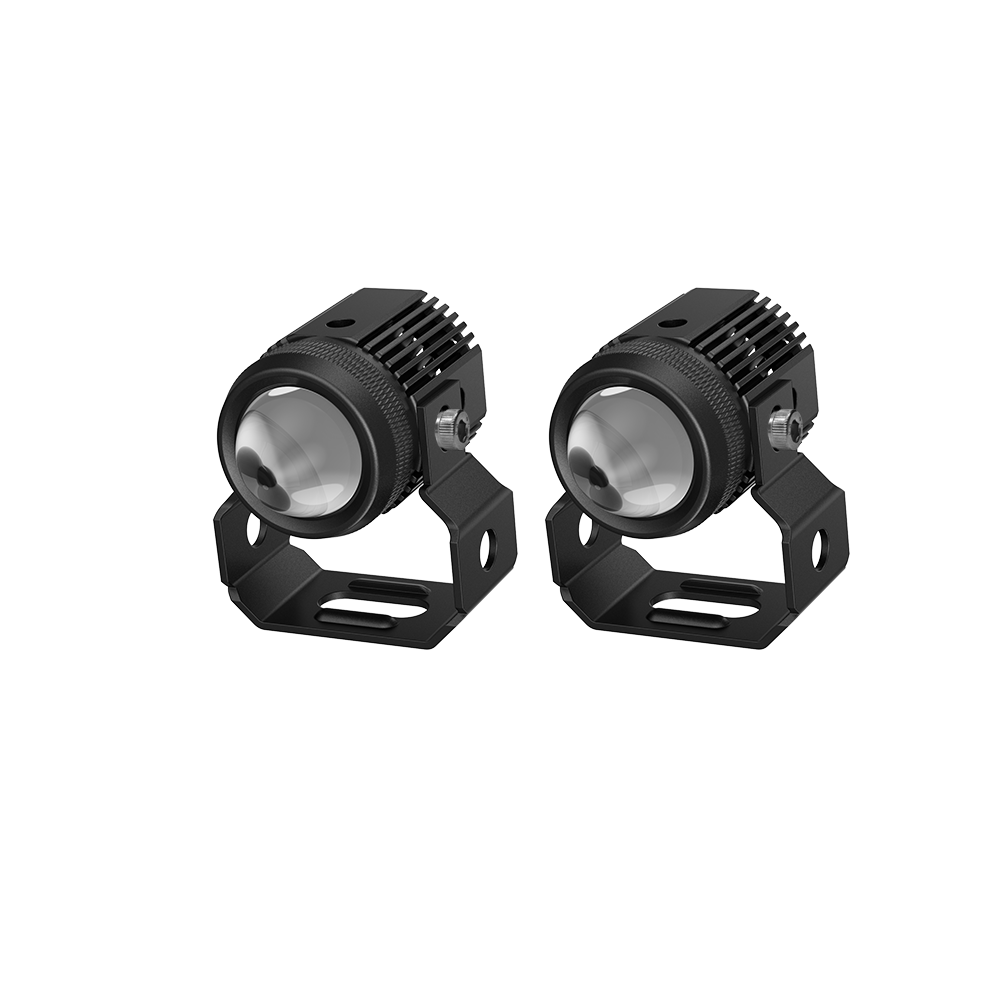 2 ชิ้น ไฟตัดหมอก LED ขนาดเล็ก  - Universal Motorcycle Led Headlight Projector บทวิจารณ์และราคา