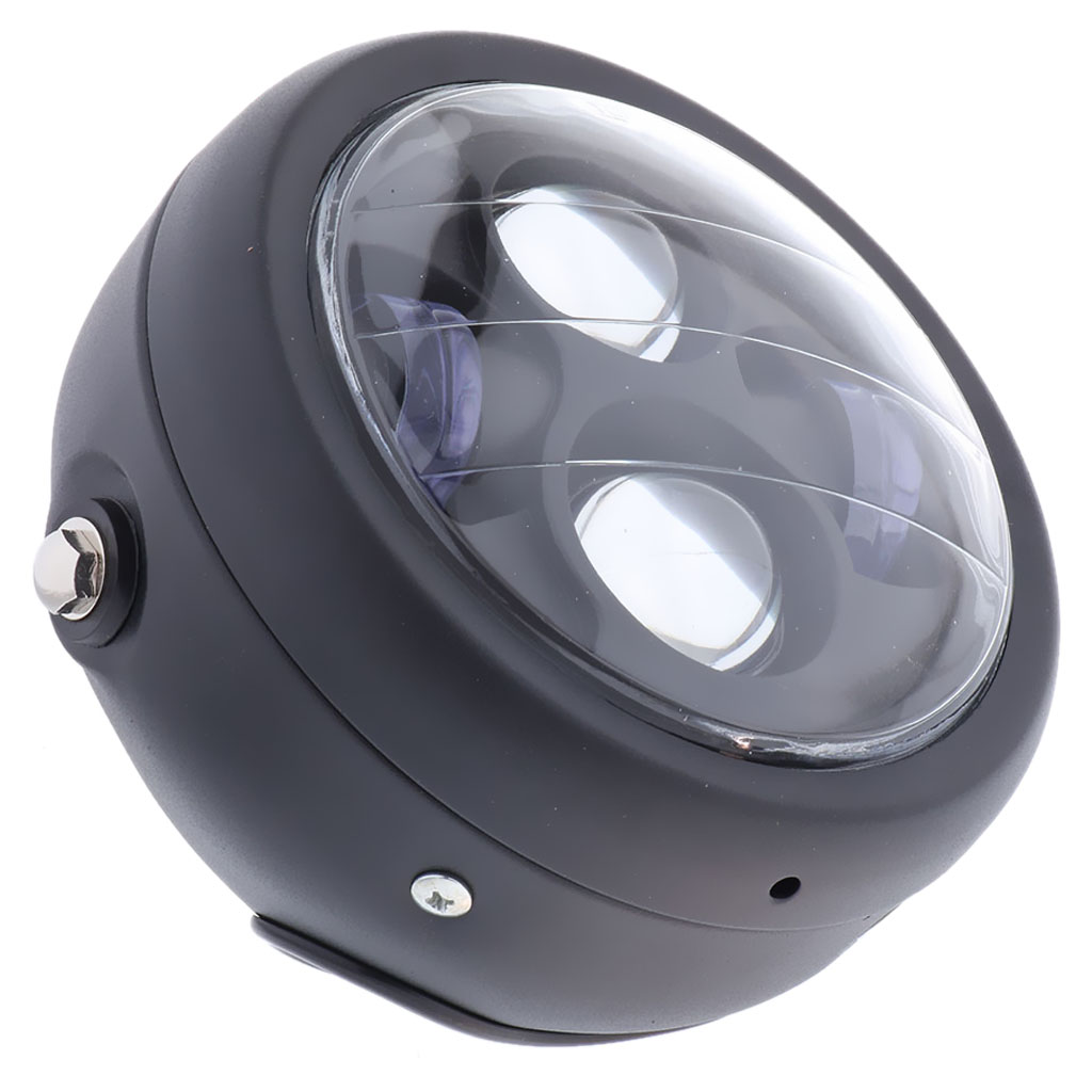 ไฟหน้ารถจักรยานยนต์แบบวงกลม LE - Universal Motorcycle Led Headlight Projector บทวิจารณ์และราคา