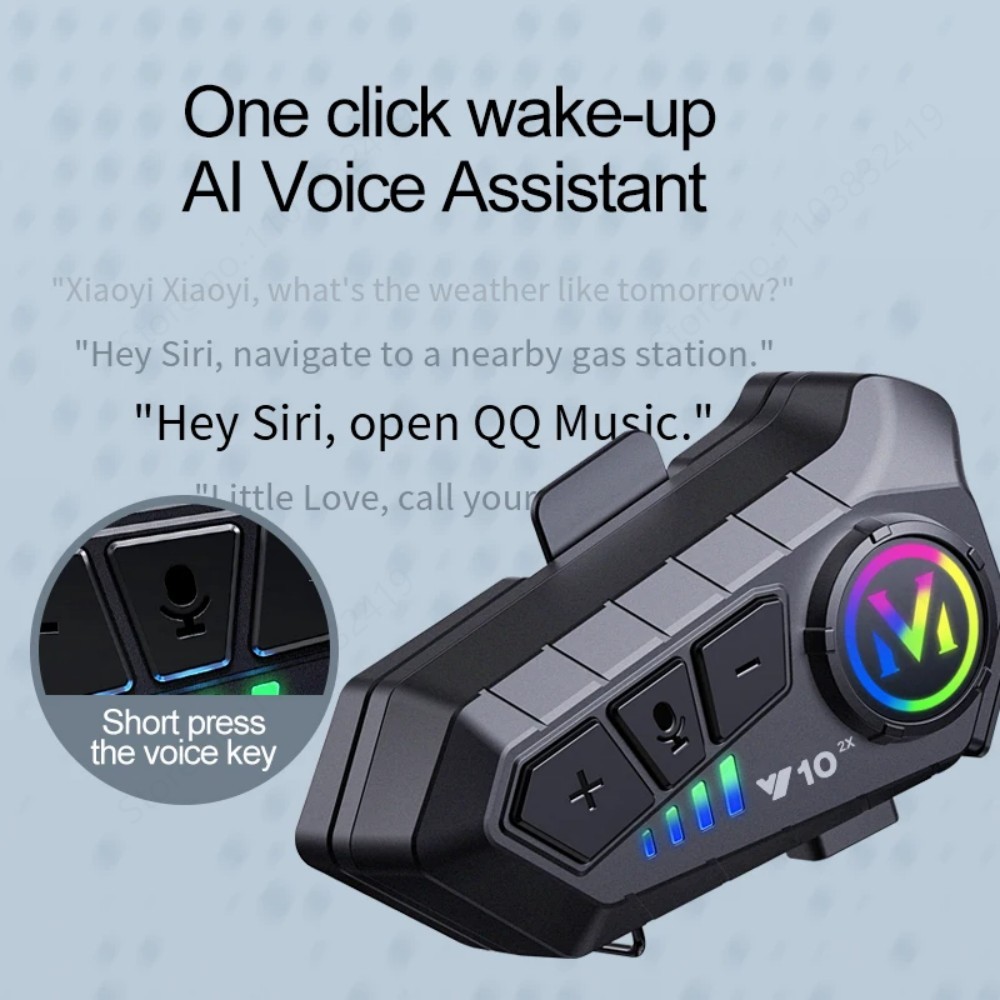 ใหม่ 1 หรือ 2 ชิ้น หูฟังบลูทูธ - Universal Motorcycle Helmet Intercom Headset บทวิจารณ์และราคา