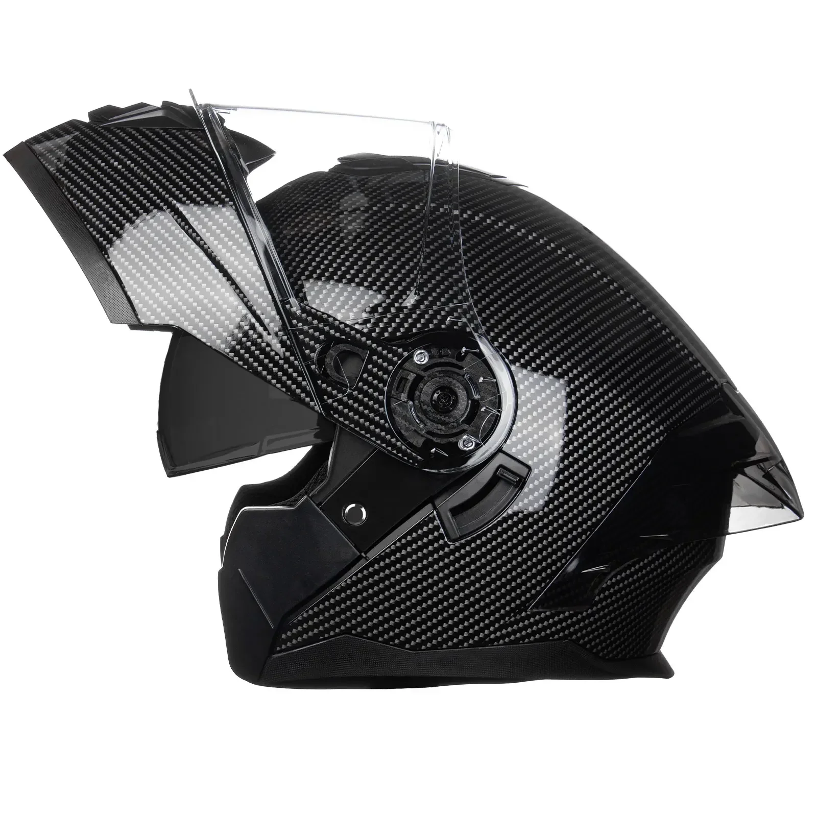 หมวกกันน็อคมอเตอร์ไซค์แบบโมดูล - Dual Visor Motorcycle Racing Helmet บทวิจารณ์และราคา